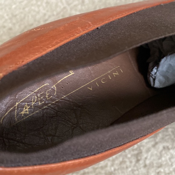 Tapeet by Vicini Leather Platform Wedges - Picture 8 of 12